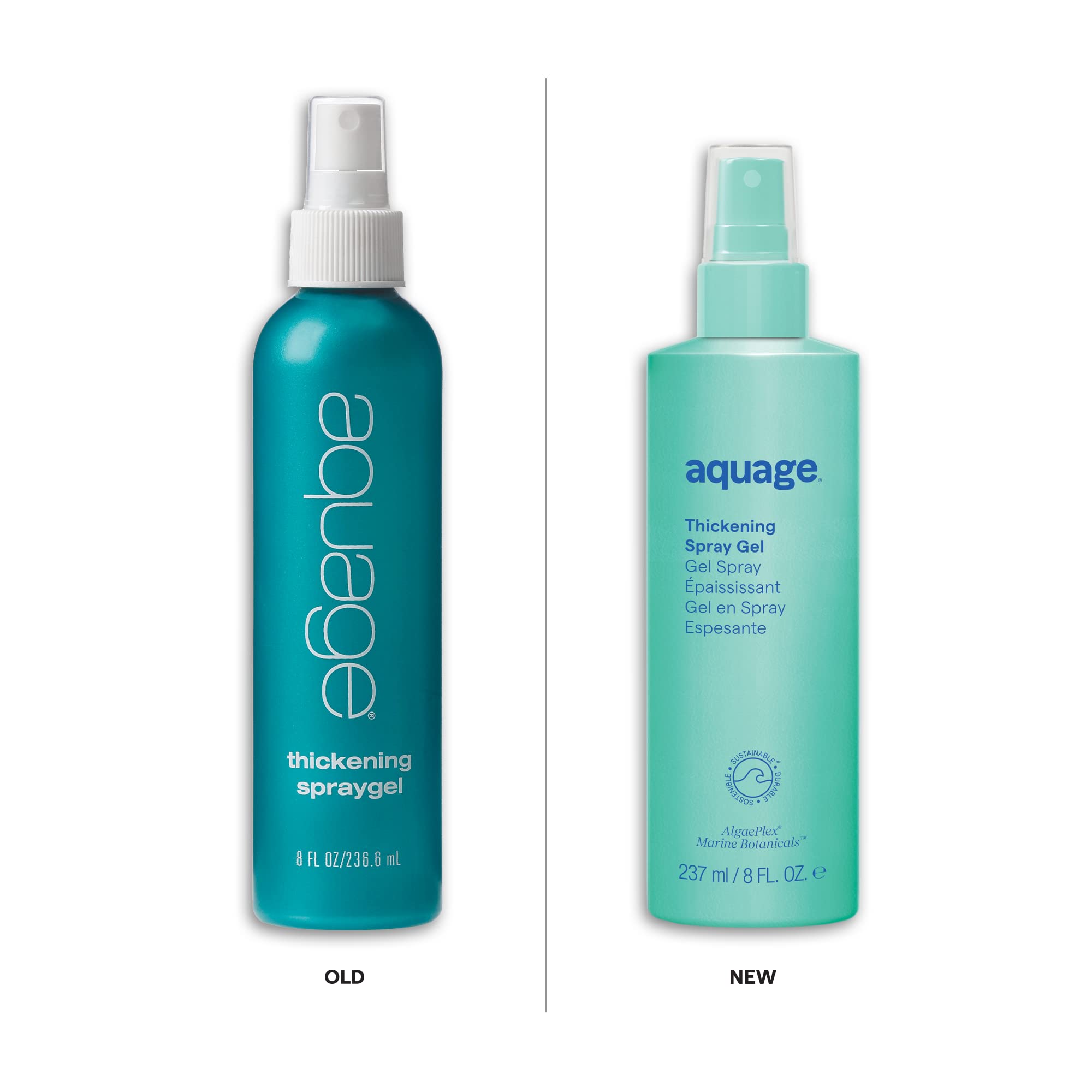 Aquage sea botanicals infusion highlighted in spray bottle