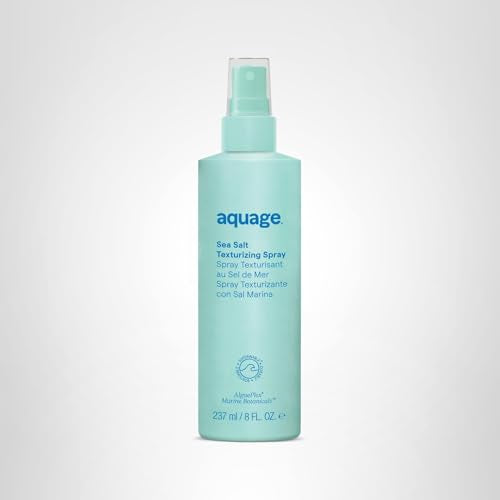 Aquage Sea Salt Texturizing Spray delivering a beachy, low-crunch finish