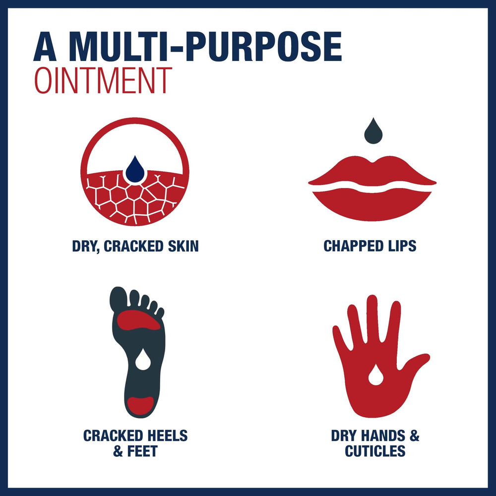 Aquaphor tube included inside a first-aid kit offering protective wound care benefit