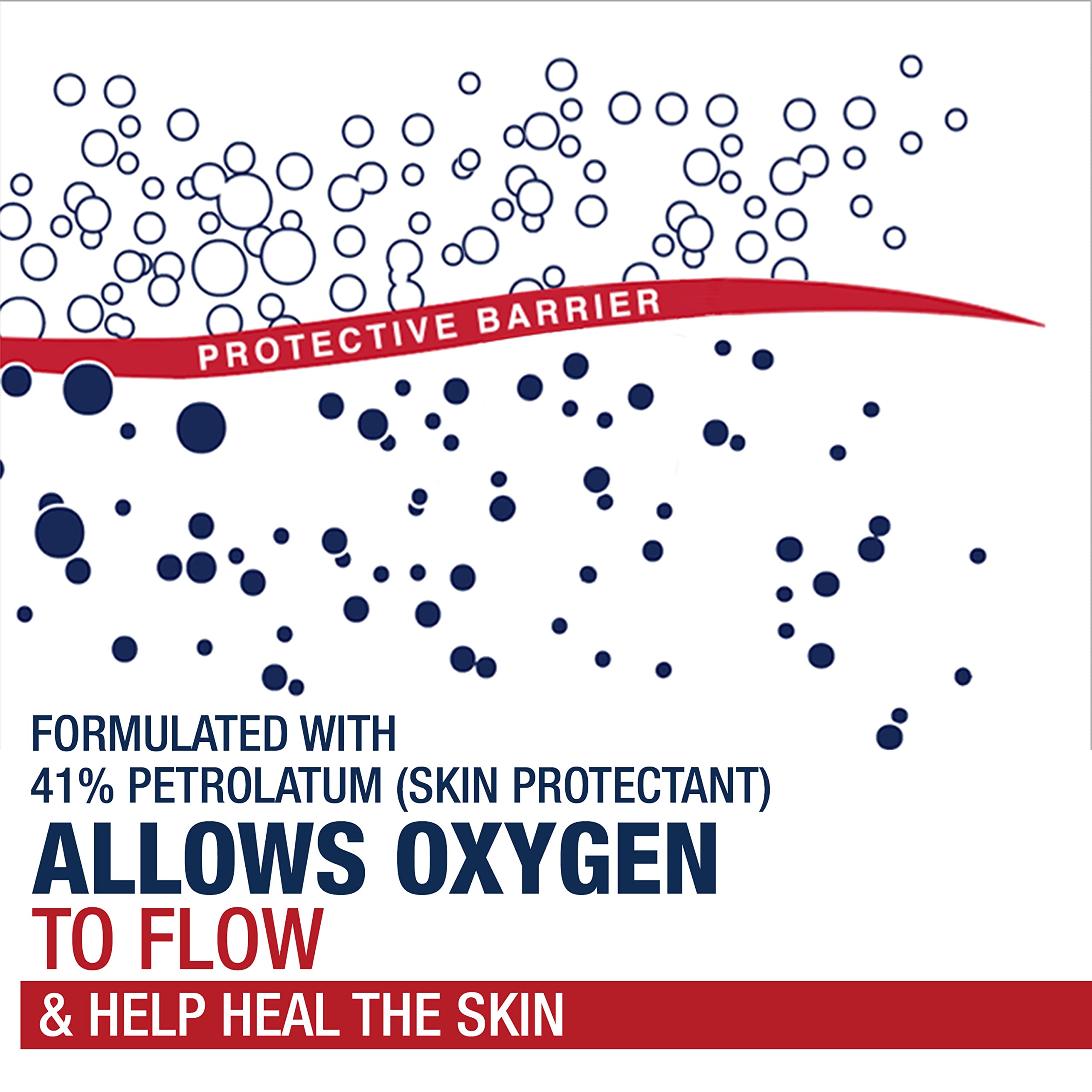 Aquaphor Healing Ointment on dry hands provides daily moisture.