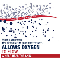 Aquaphor Healing Ointment on dry hands provides daily moisture.
