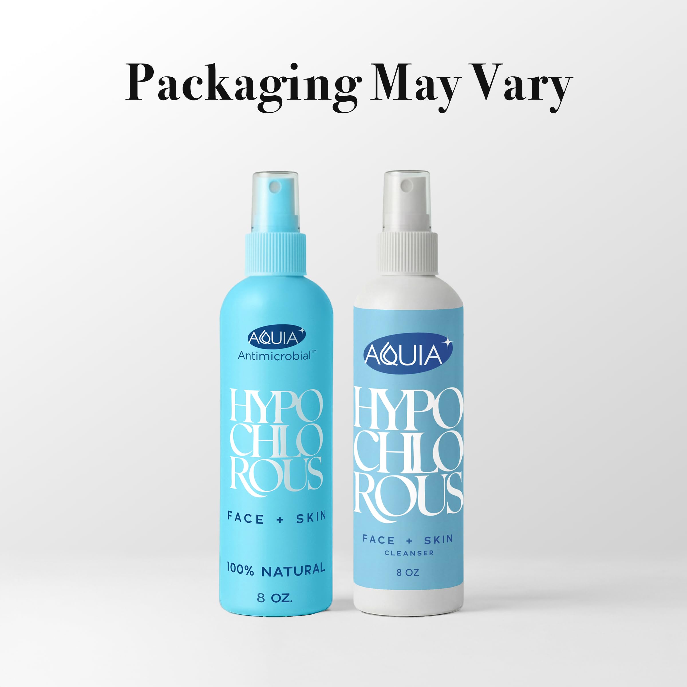 Droplet of Aquia solution on skin highlighting gentle, non-sticky texture
