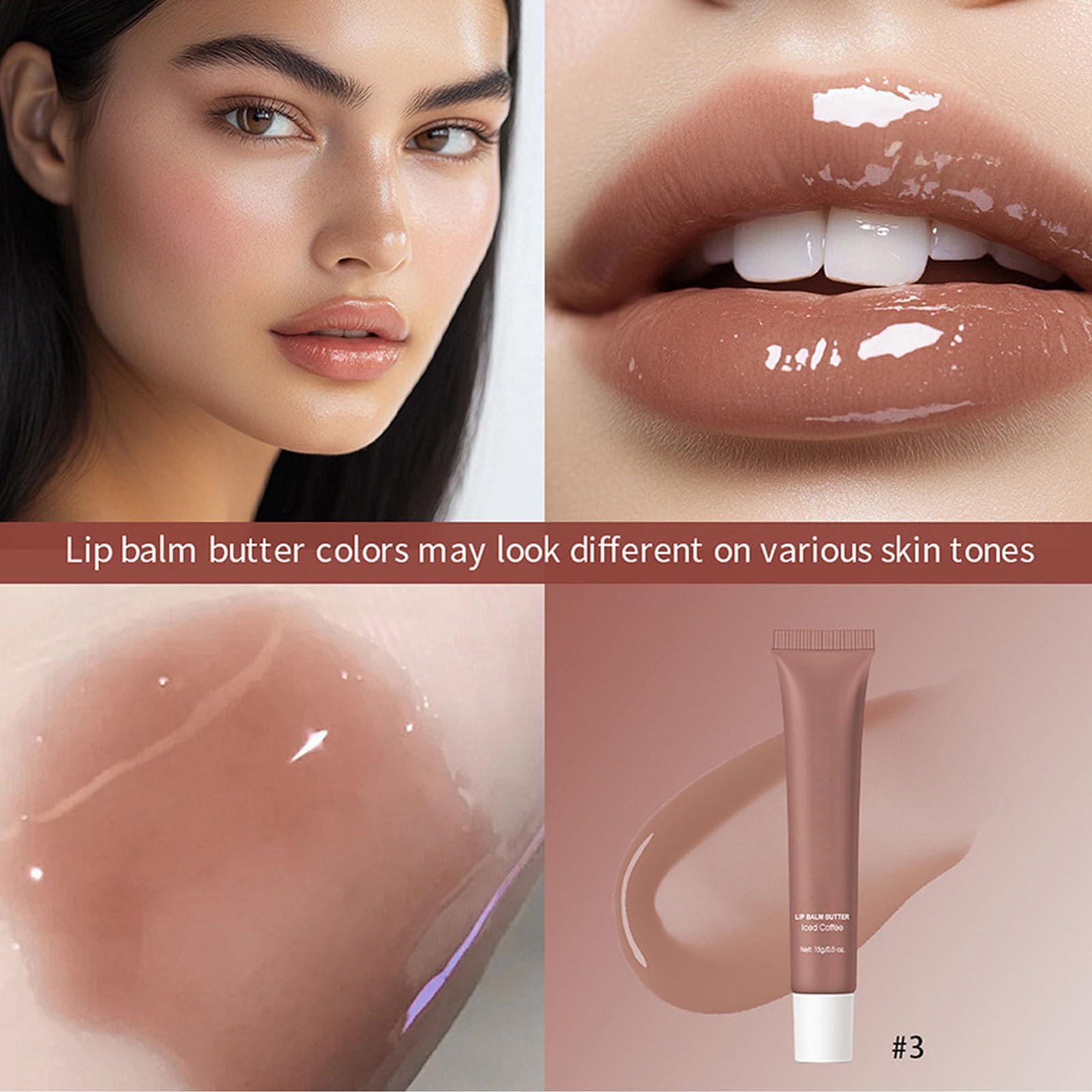 ARCHIDATE Lip Butter lightweight texture for quick absorption and zero stickiness