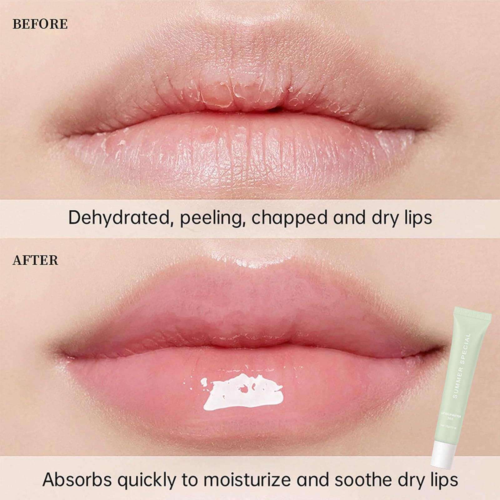 ARCHIDATE Lip Butter Cake shade provides warm color with smooth, non-sticky finish