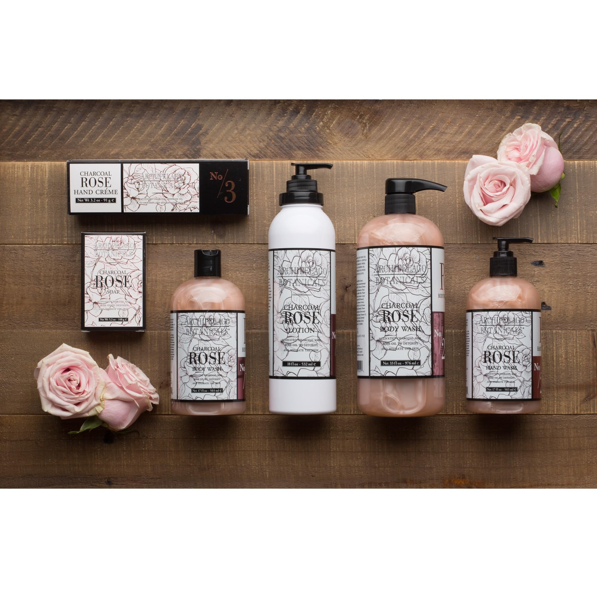 Archipelago Botanicals Hand Crème ingredients showcase premium plant extracts.