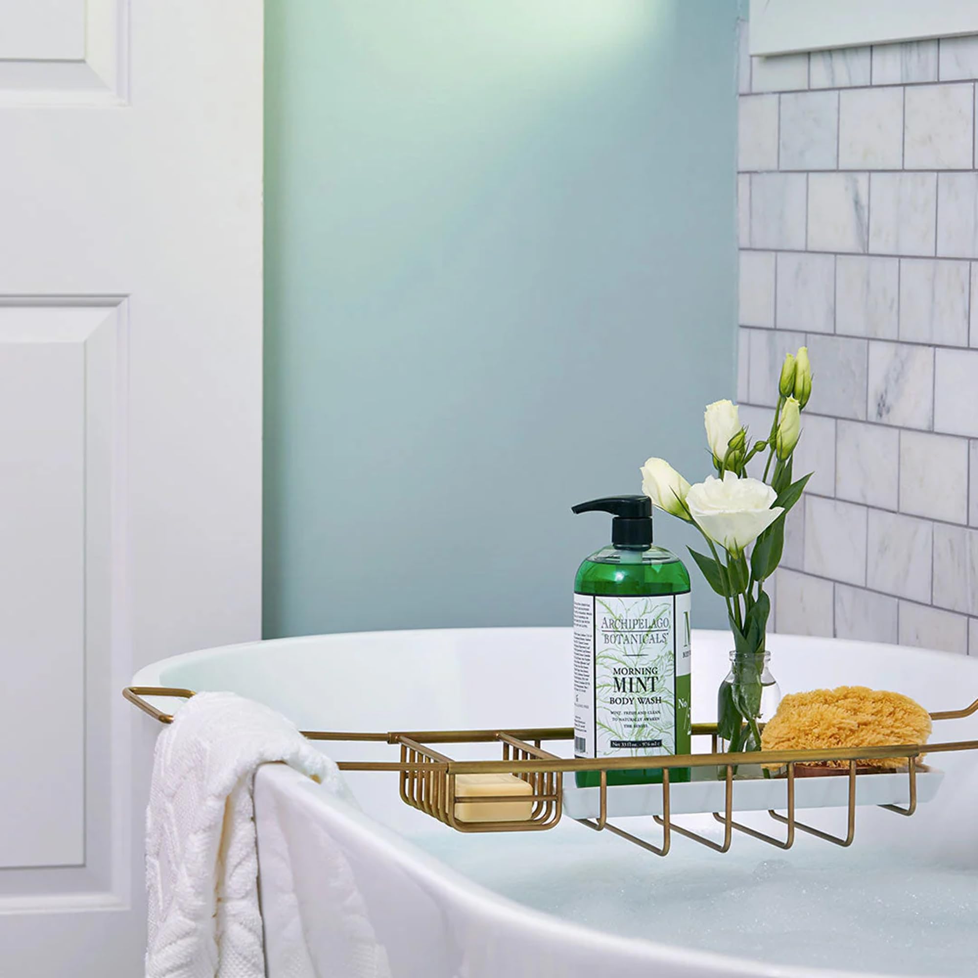 Archipelago Morning Mint ingredients highlight botanical blend for gentle cleanse