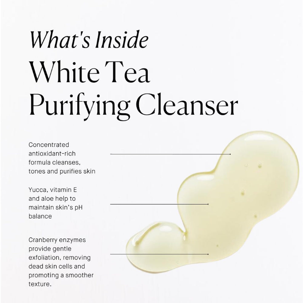 ARCONA cleanser ingredients cranberry and raspberry highlighting antioxidant-rich extracts.