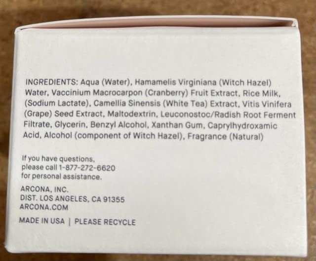 ARCONA Triad Pads USA-made label on container.