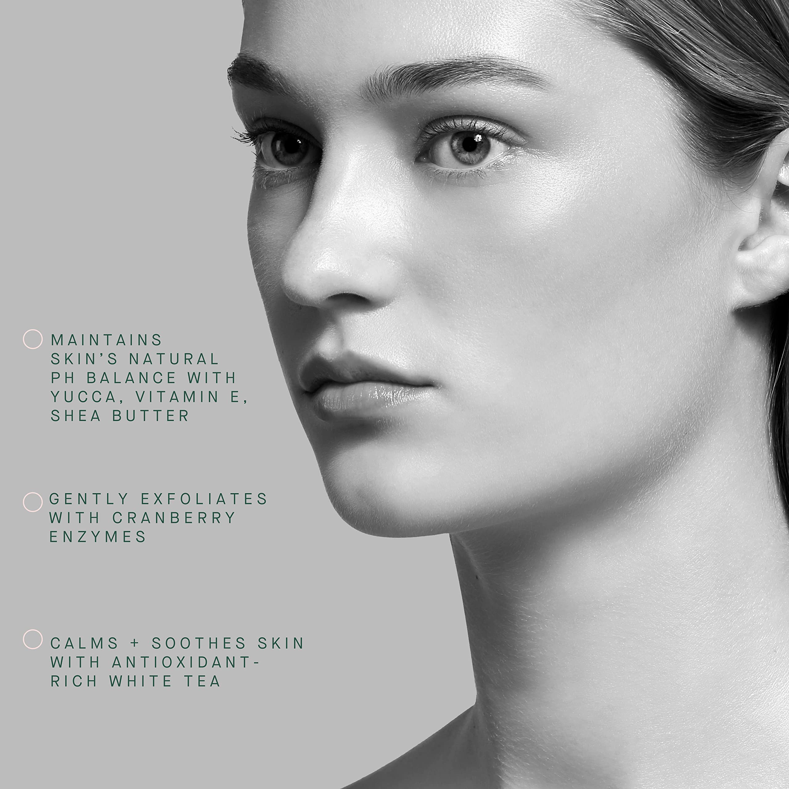ARCONA vegan Leaping Bunny certified cleanser packaging highlights cruelty-free status.