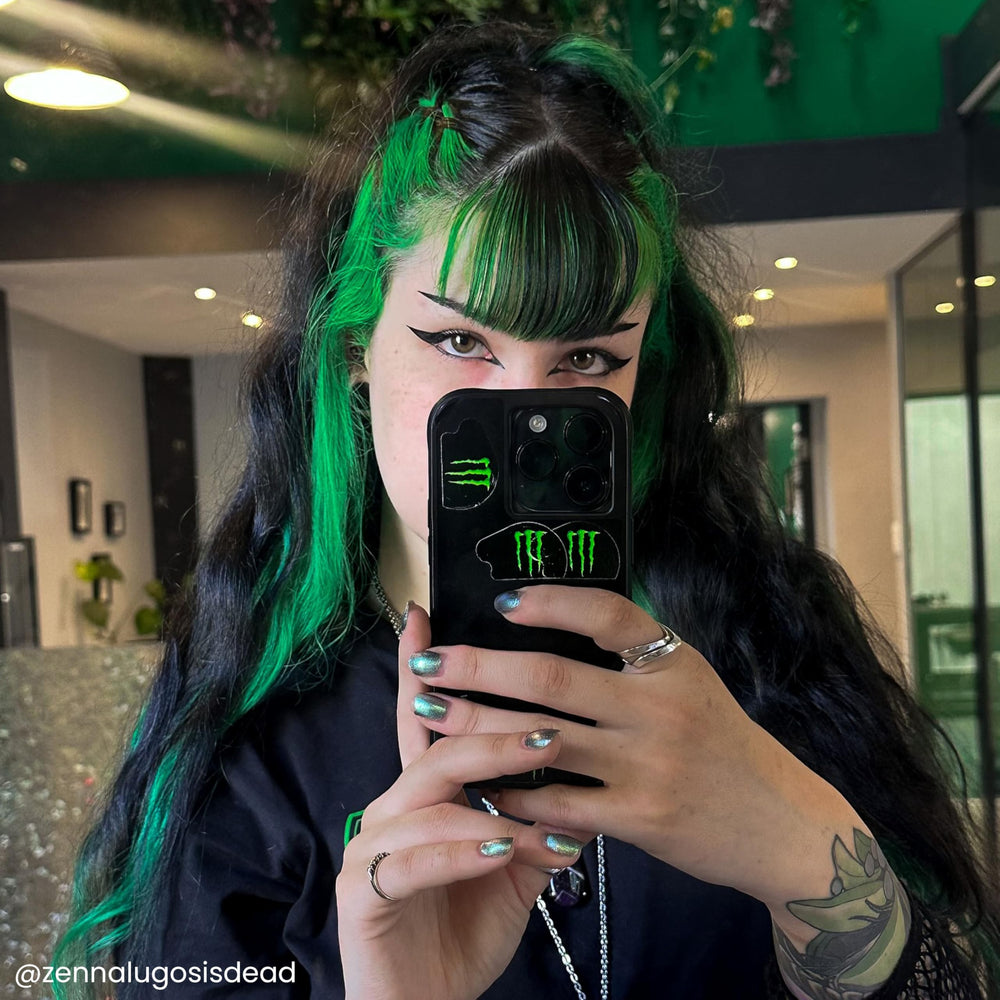 ARCTIC FOX Aquamarine blend with Phantom Green creates emerald-teal options