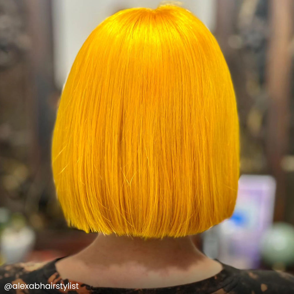 Applying Cosmic Sunshine dye at home for easy color application