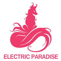 ARCTIC FOX Electric Paradise blacklight UV glow highlights luminous neon color.