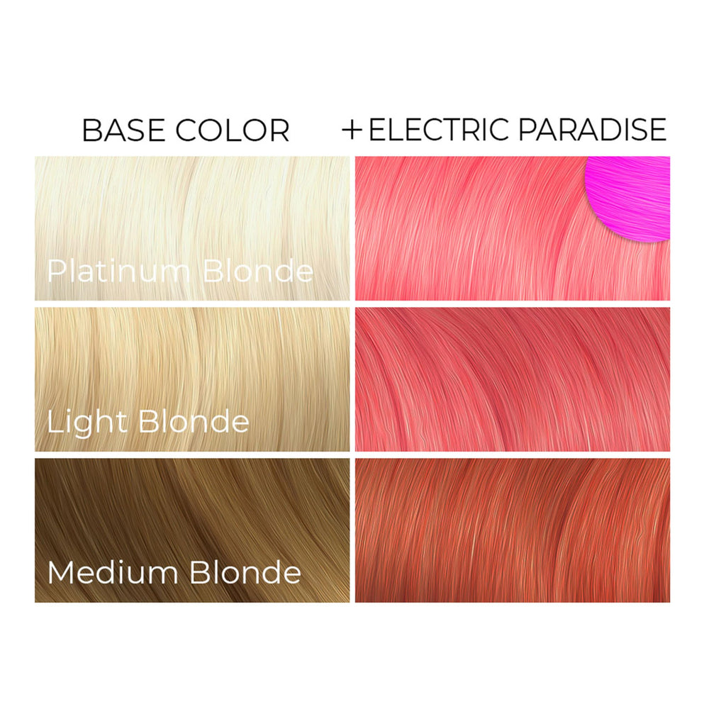 ARCTIC FOX Electric Paradise packaging emphasizes vegan cruelty-free formula