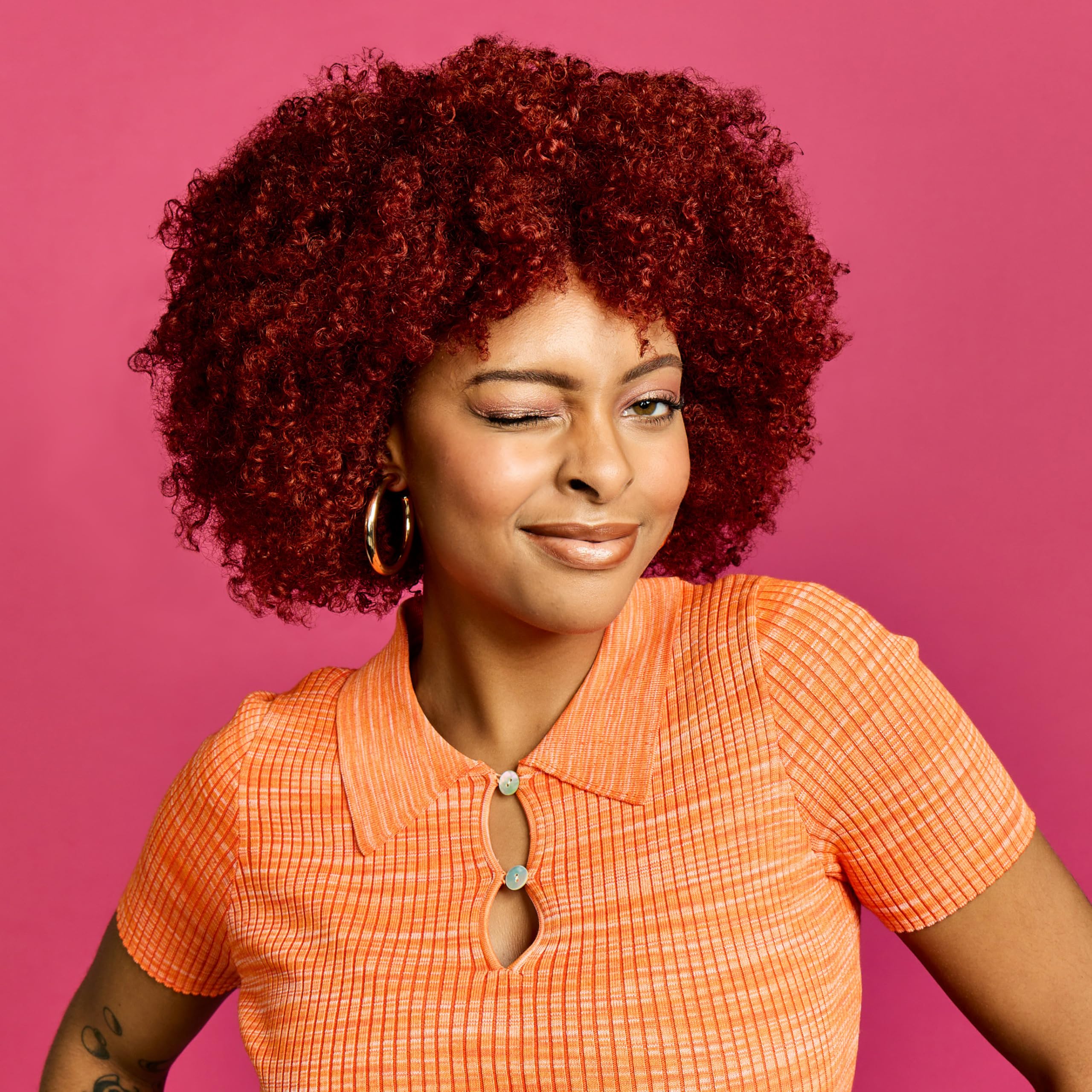 Arctic Fox Ginger Flare during application with glove suggests easy, mess-free color process.