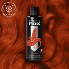 ARCTIC FOX Ginger Flare dye pour demonstrates easy, smooth color mixing at home.