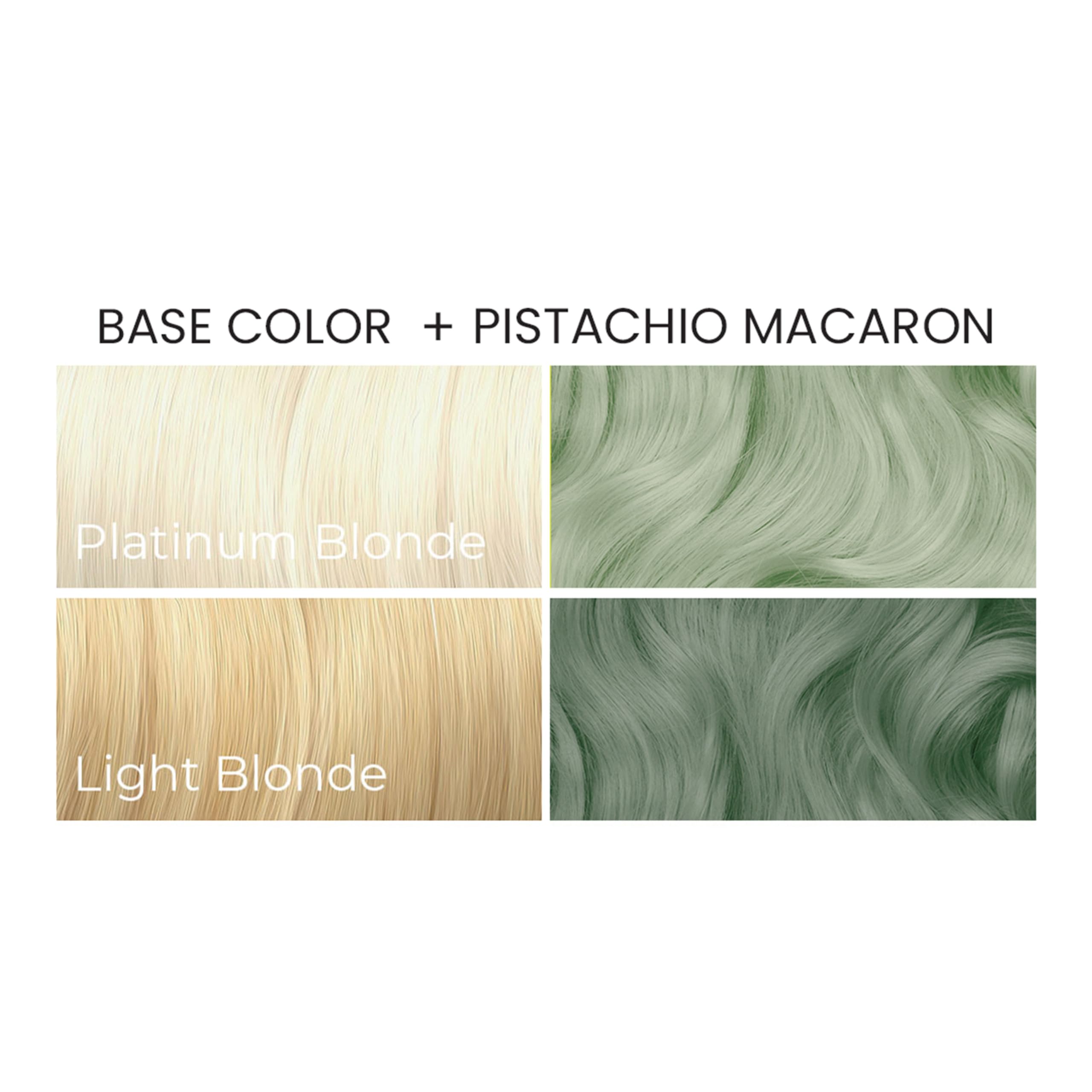 Arctic Fox Pistachio Macaron packaging close-up communicates 8 oz bottle and cruelty-free ethos