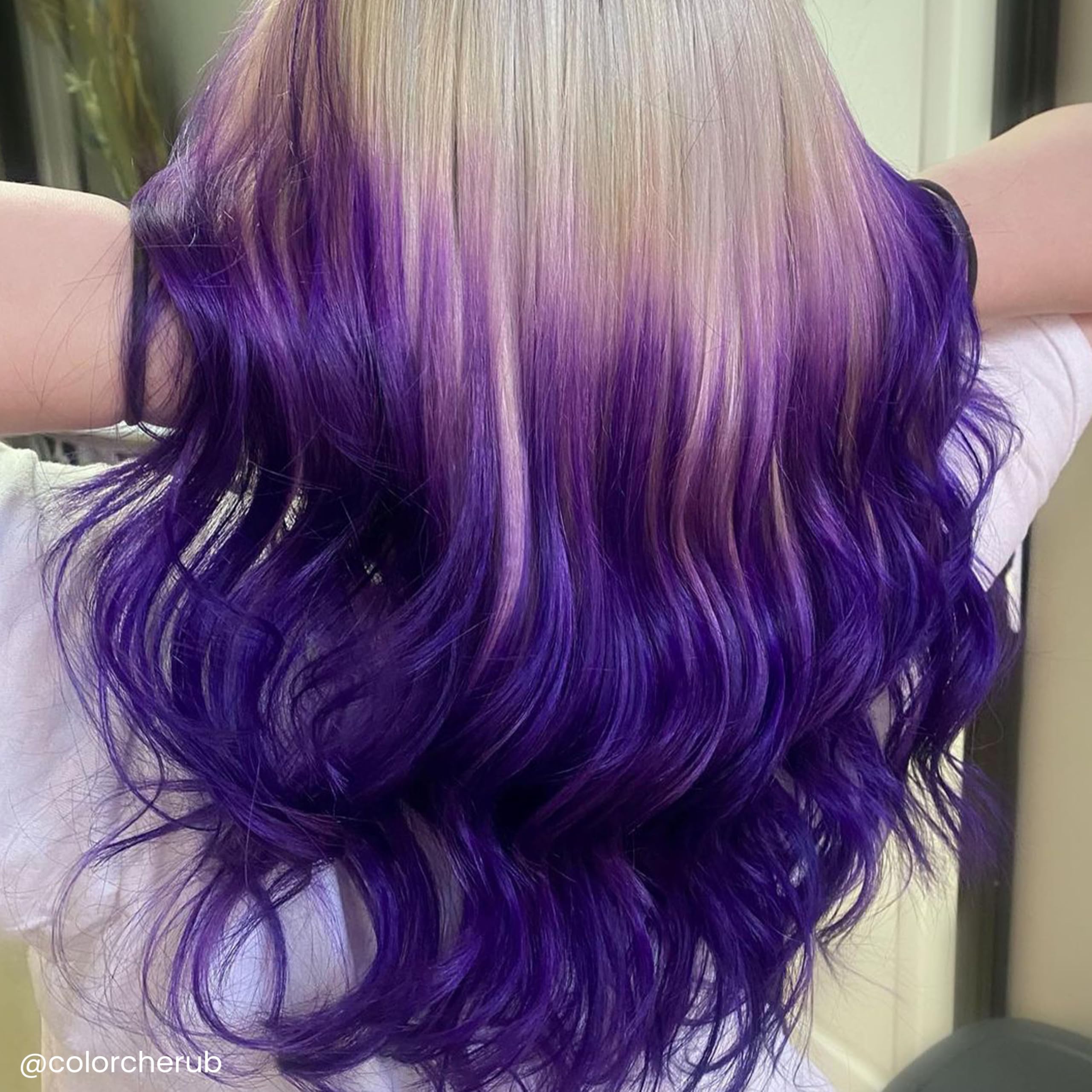 ARCTIC FOX Purple AF application card with easy usage steps.