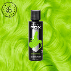 ARCTIC FOX Space Cowgirl applying dye on hair for vibrant transformation.