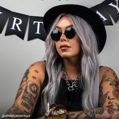 ARCTIC FOX Sterling vegan ingredients label highlights cruelty-free, hair-nourishing color