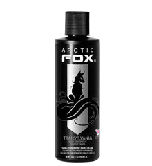 ARCTIC FOX Transylvania jet-black bottle shows bold, deep color.