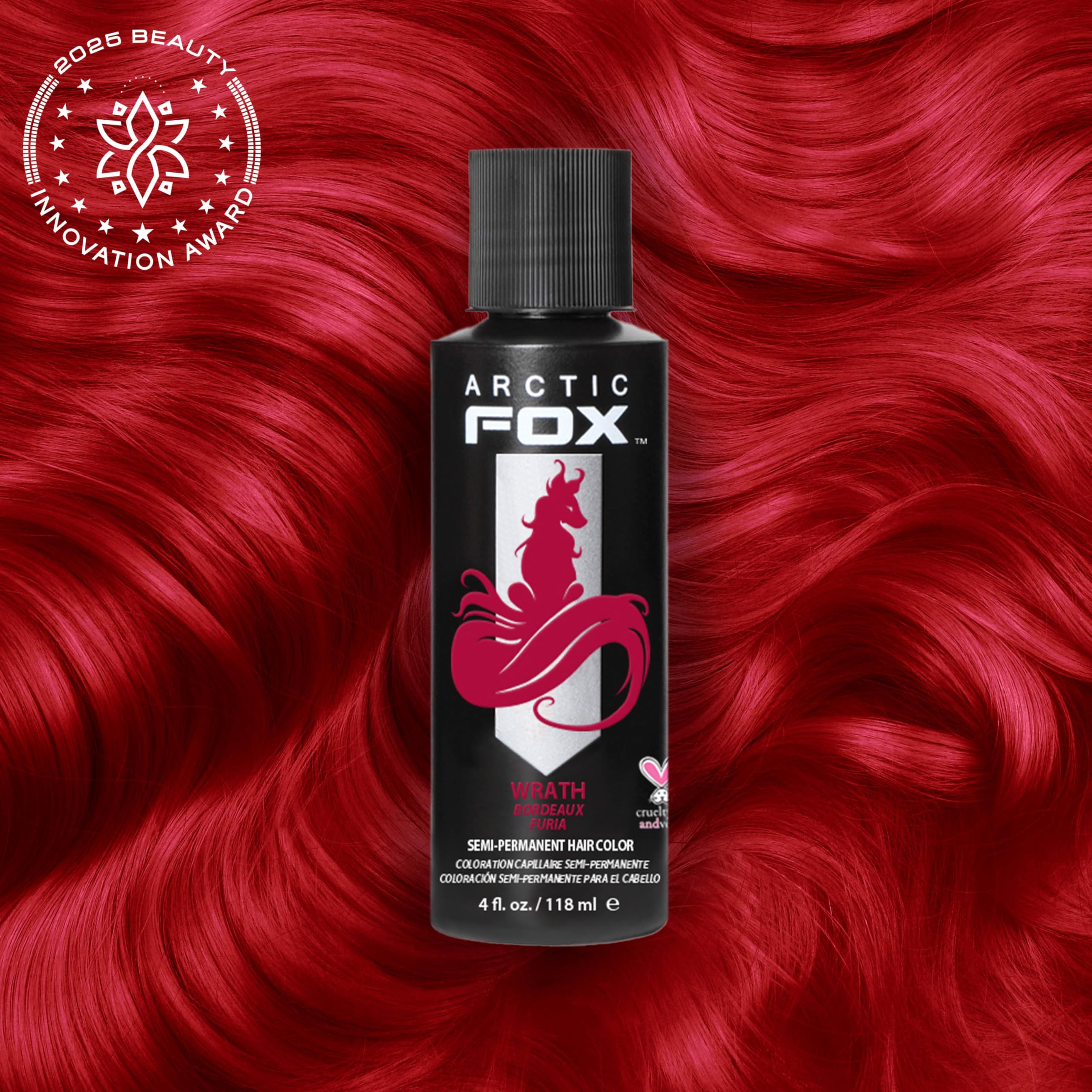 ARCTIC FOX Wrath: aplicación de color para resultados vibrantes sin daño.