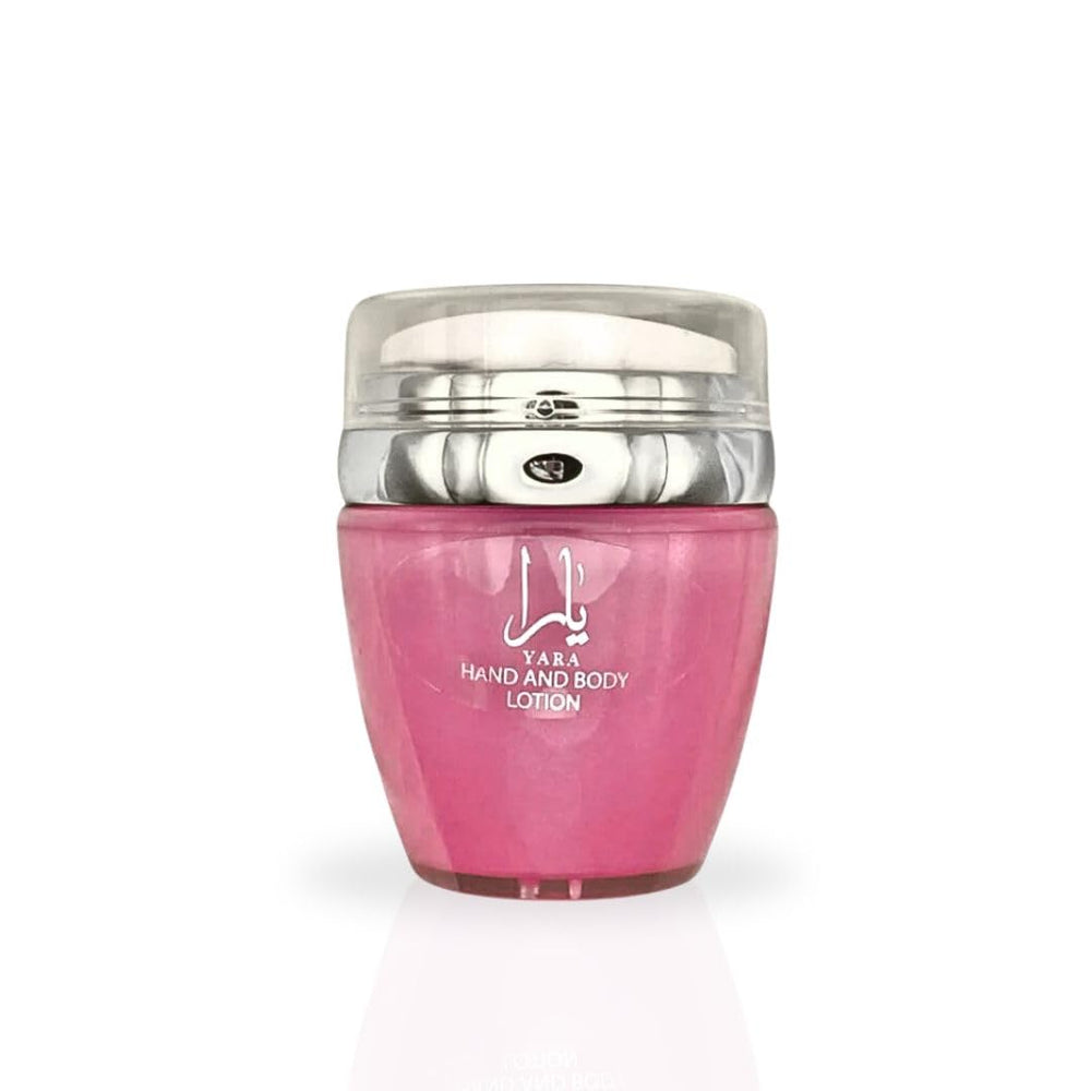 Ard al Zaafaran YARA packaging front view highlighting compact bottle.