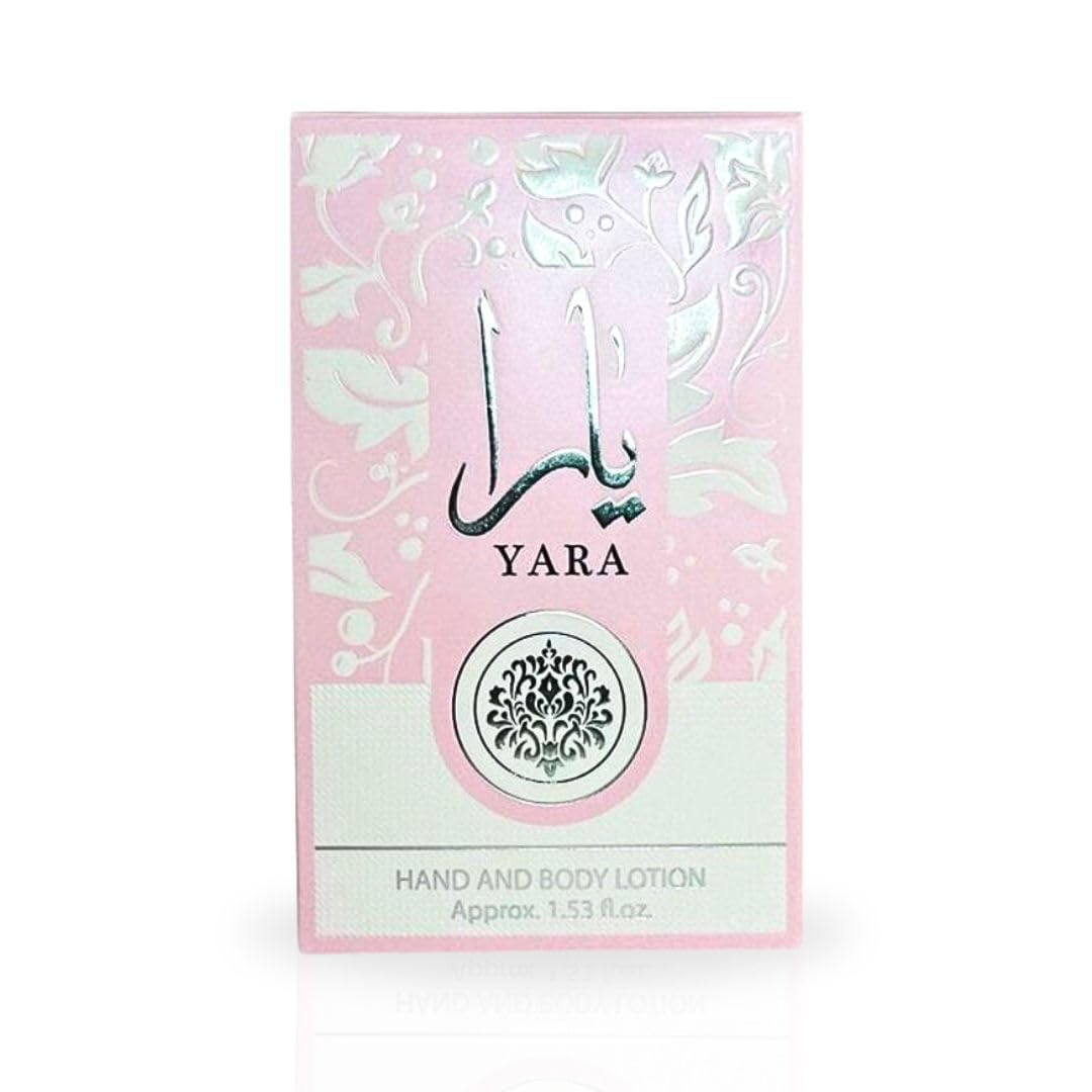 Ard al Zaafaran YARA vanilla-musk-base shot emphasizing creamy warmth.