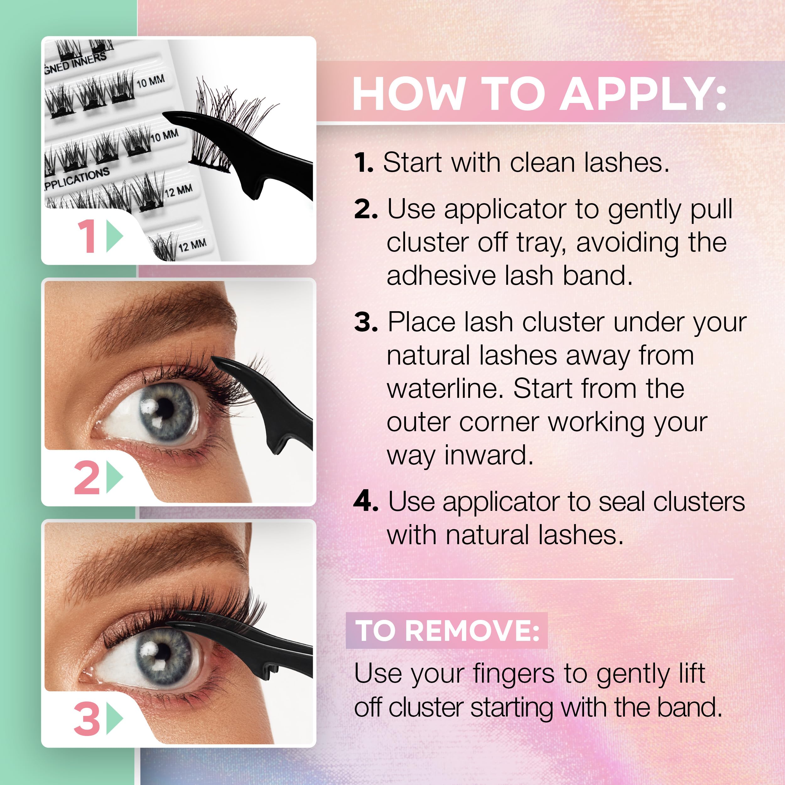 Arduellas Active Pump'n Underlash: opción de colocación rápida para un look sin complicaciones.