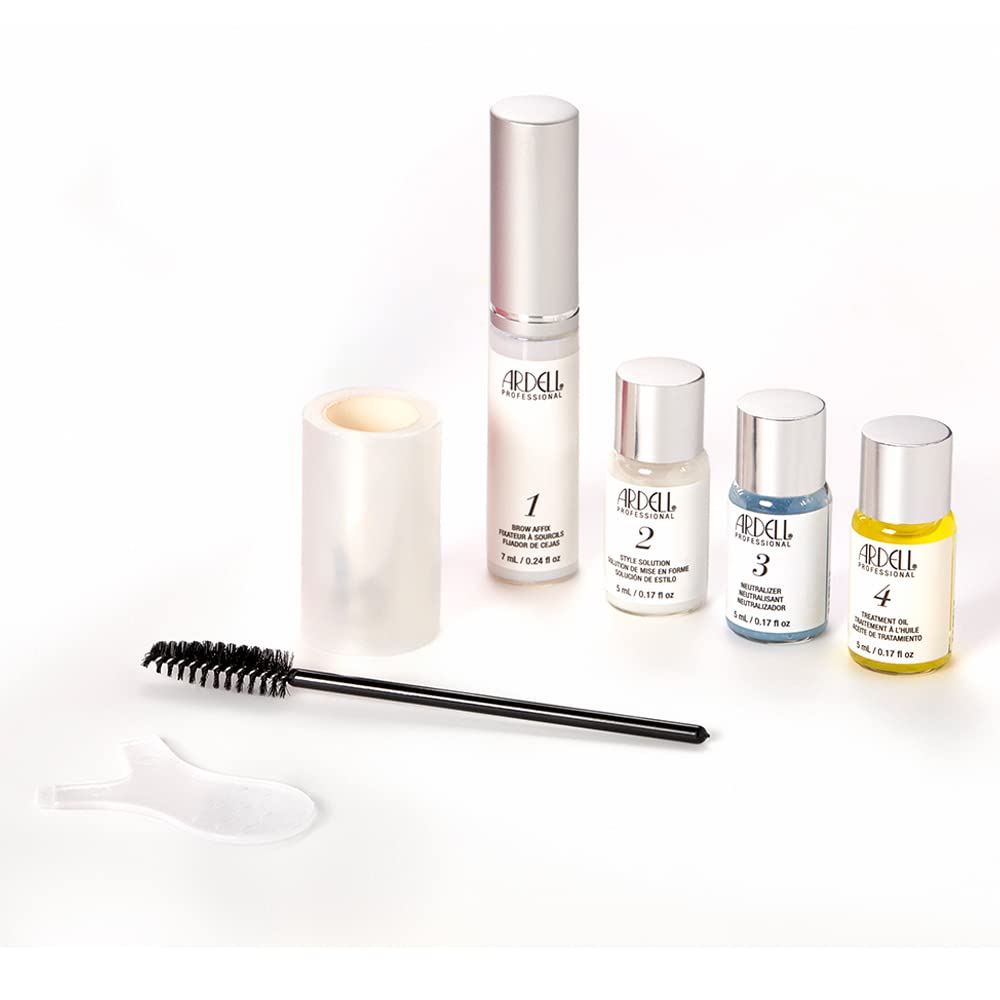 Ardell Brow Lamination Kit instructions card provides clear guidance for best results