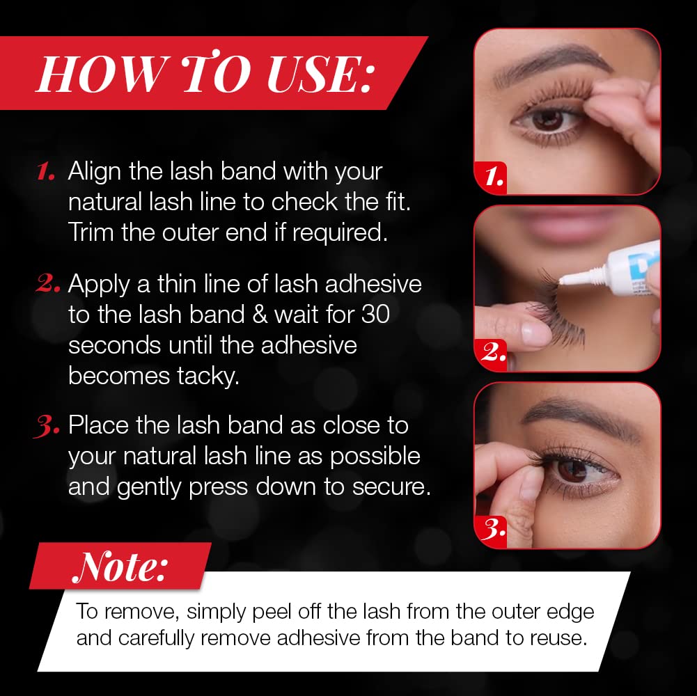 Ardell Demi Wispies multipack includes two packs of six pairs for versatile looks.