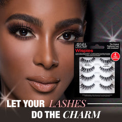 Ardell Demi Wispies in packaging; ready for travel or on-the-go looks.