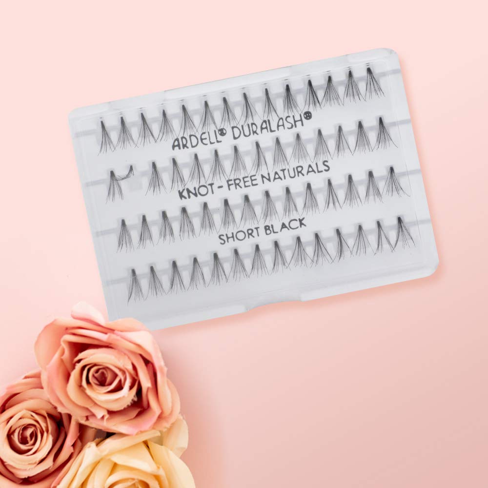 Ardell easy-application lash clusters enable quick DIY enhancement.