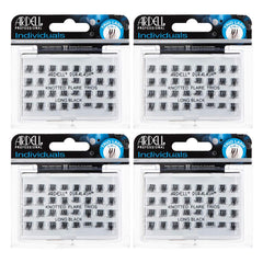 Ardell false eyelashes Trios Long Black pack, front view, ready for versatile lash looks.
