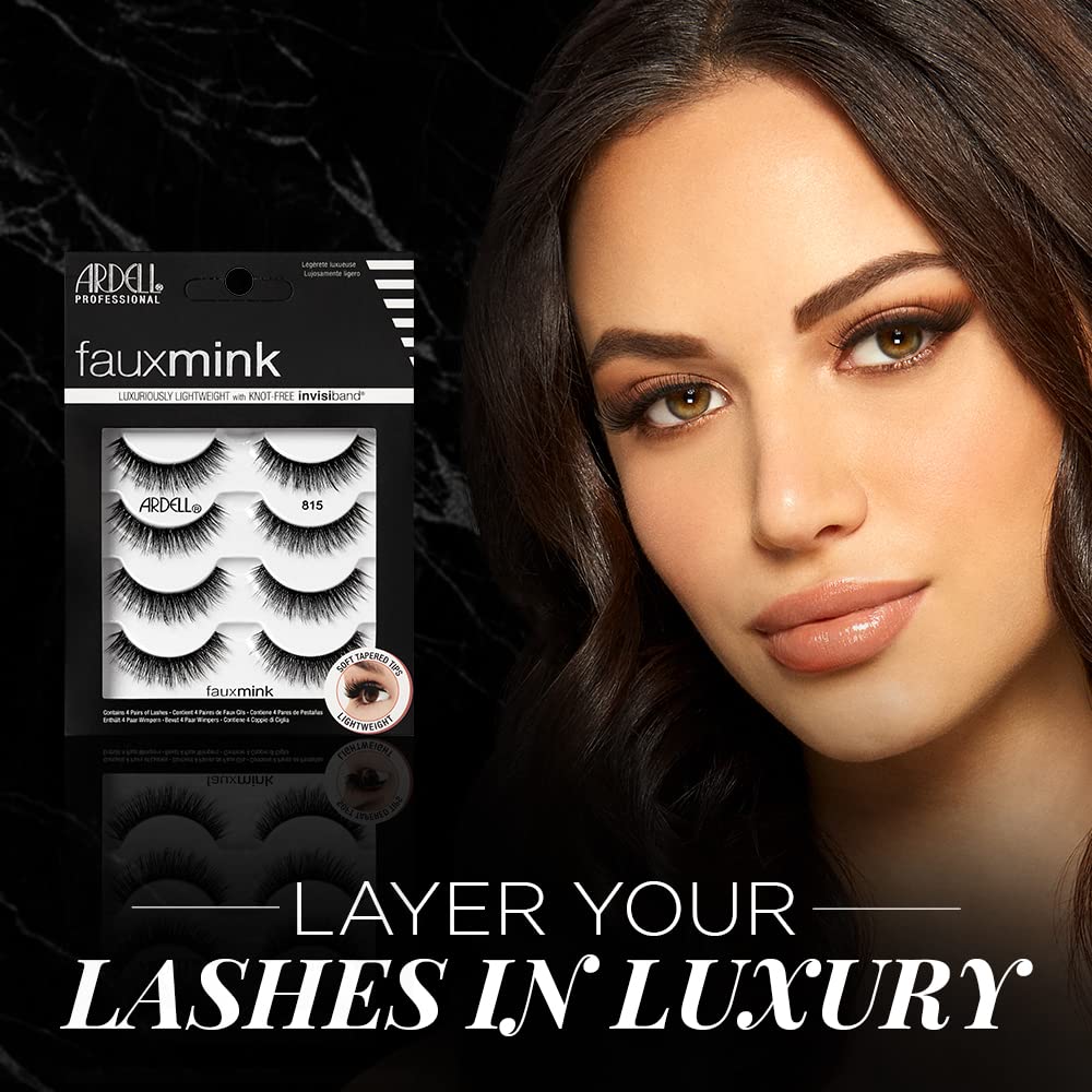 Ardell Faux Mink 815 fibras suaves que aportan comodidad