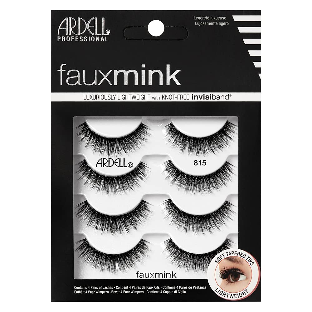 Ardell Faux Mink 815, pestañas naturales para un look suave y diario
