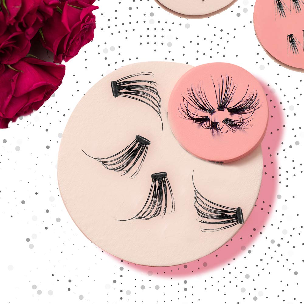 Ardell 8mm faux mink lashes deliver feathered definition.