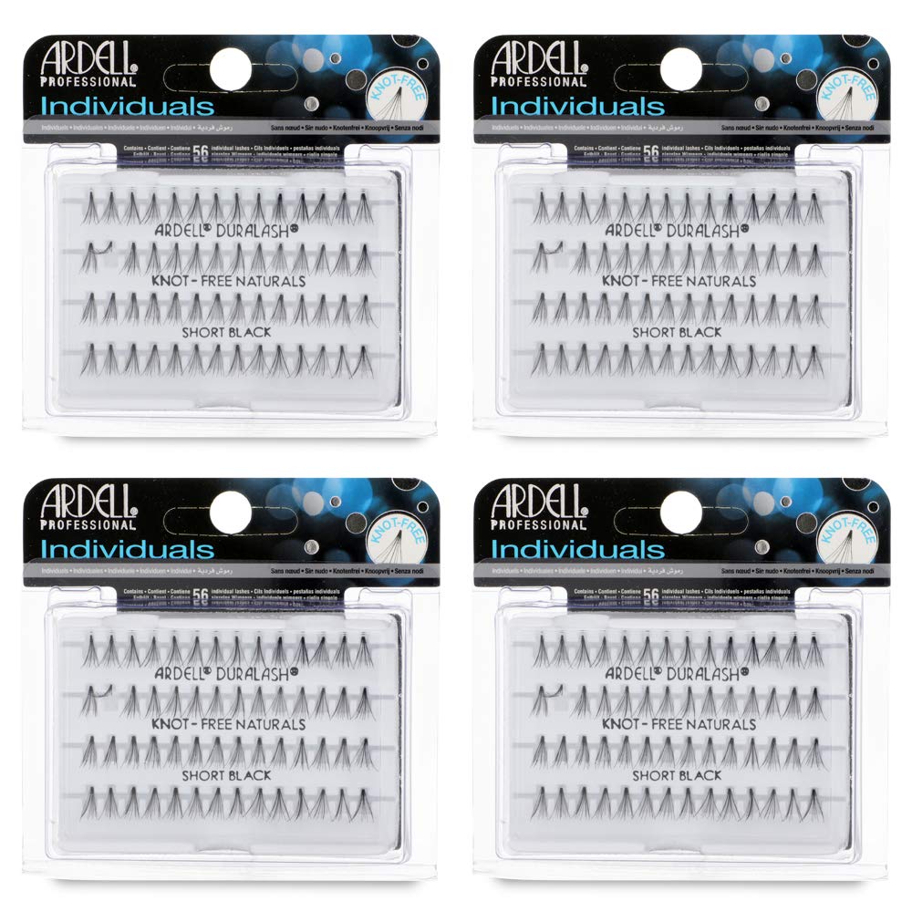 Ardell individual short lashes pack for natural daily glamour.