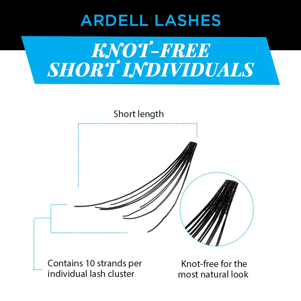 Ardell knot-free invisiband close-up shows seamless lash band.