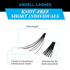 Ardell knot-free invisiband close-up shows seamless lash band.