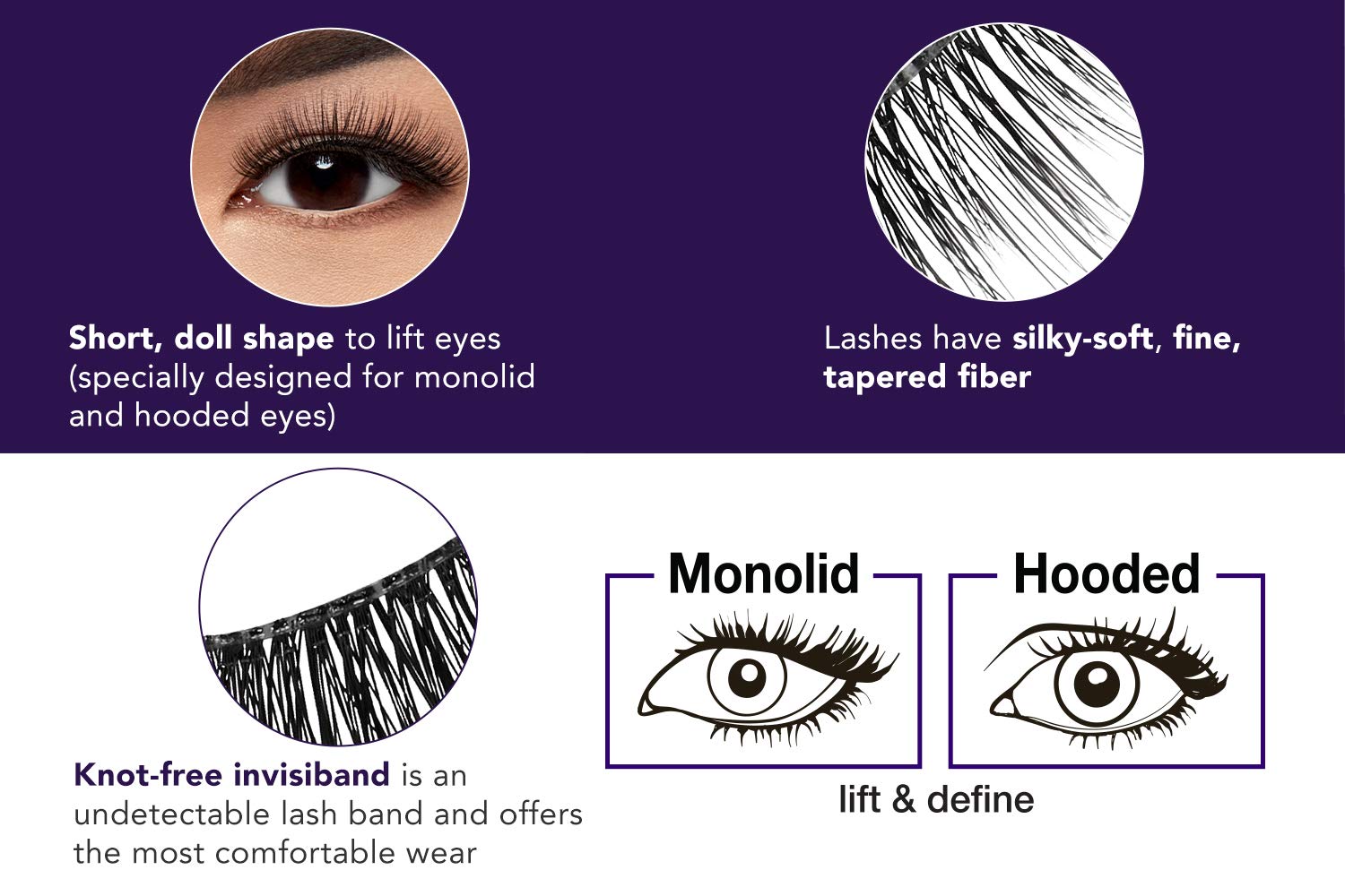 Ardell Lash Extension FX L Curl USA-made cruelty-free label on pack for ethical beauty.