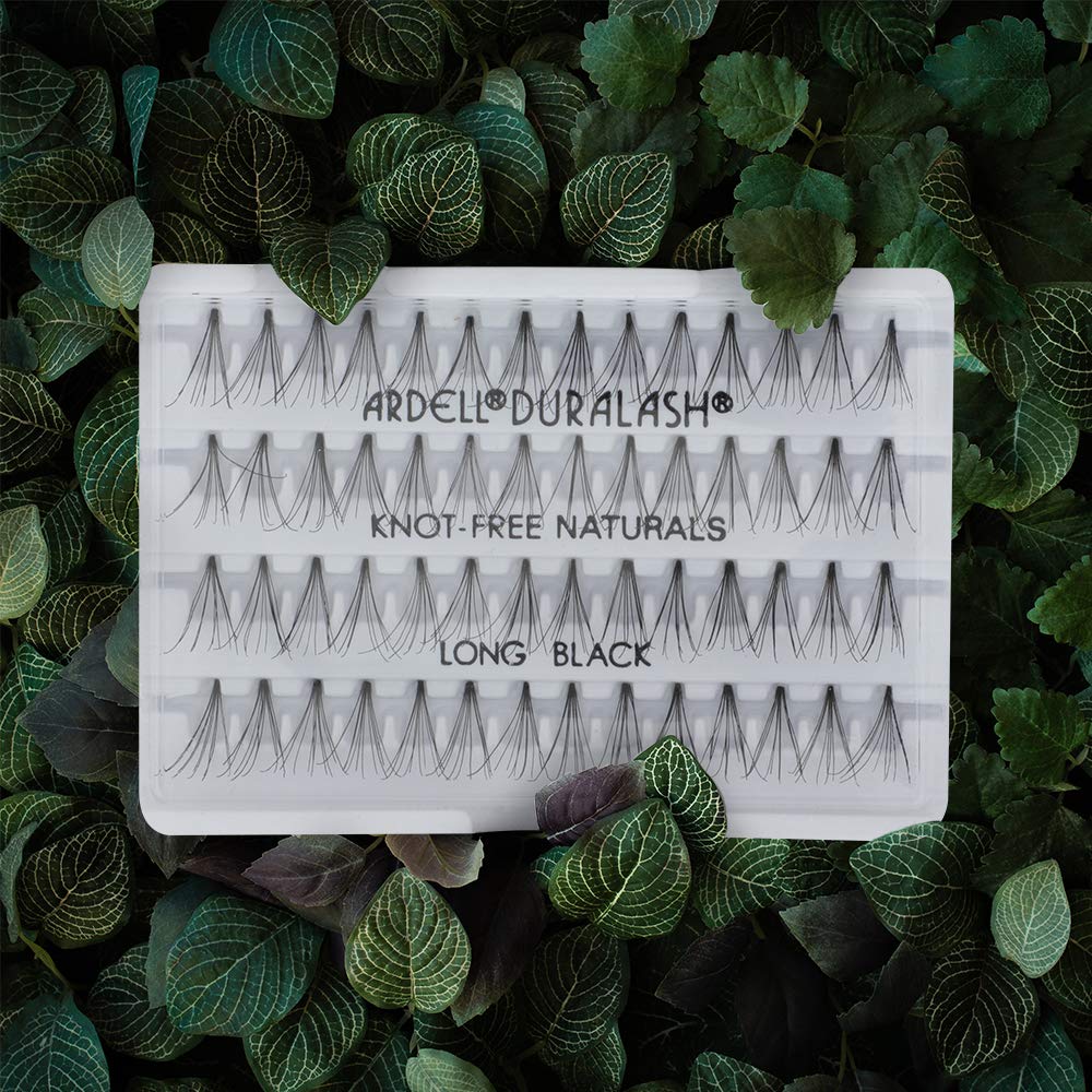 Ardell Long Individual Lashes ready for easy DIY application.