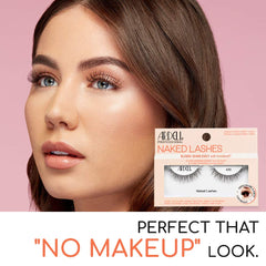 Ardell Naked Lashes 420 packaging view highlights four reusable strands for versatile daily wear.