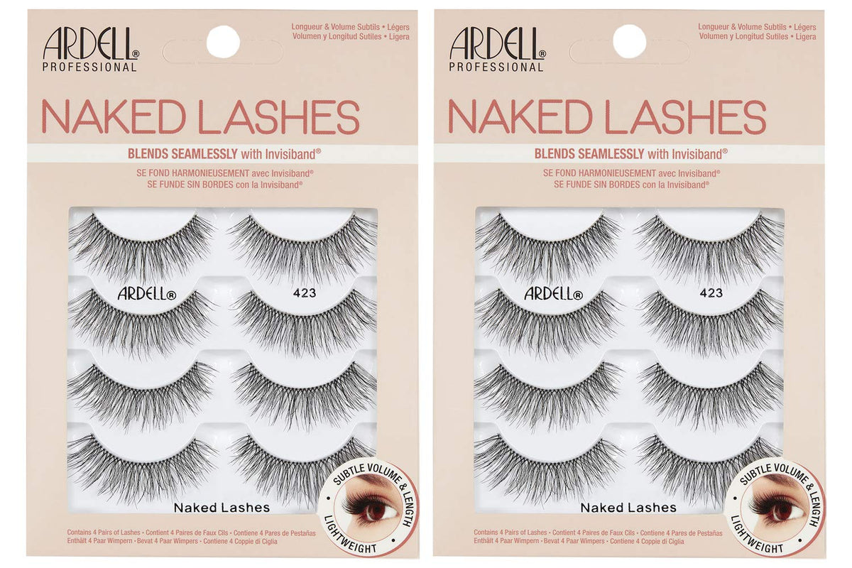 Ardell Naked Lashes #423 offer a natural everyday look