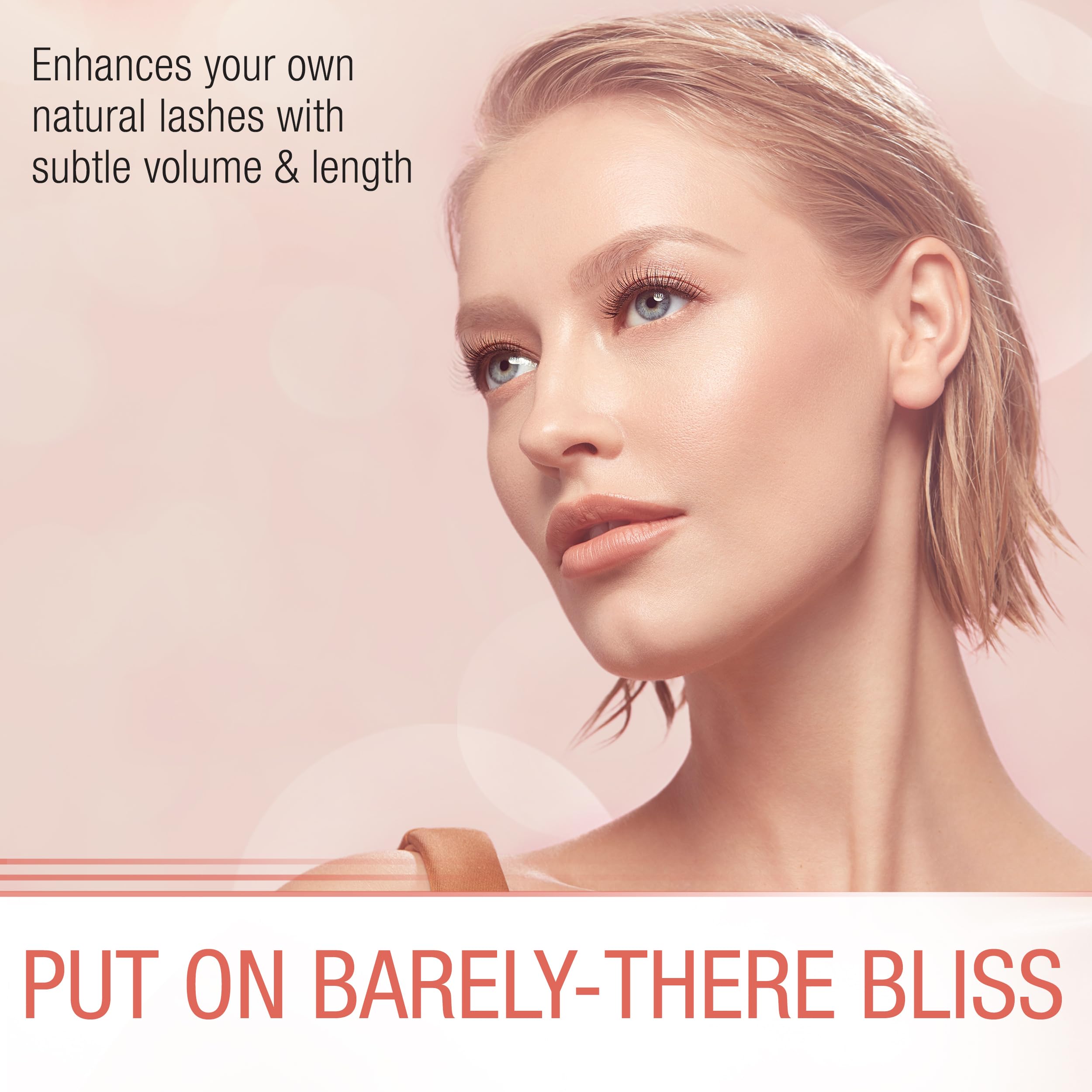 Ardell Naked Natural Lashes 427 center-length closeup for an open-eye look.