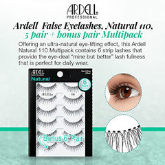 Ardell Natural 110: banda invisible para una aplicación discreta.