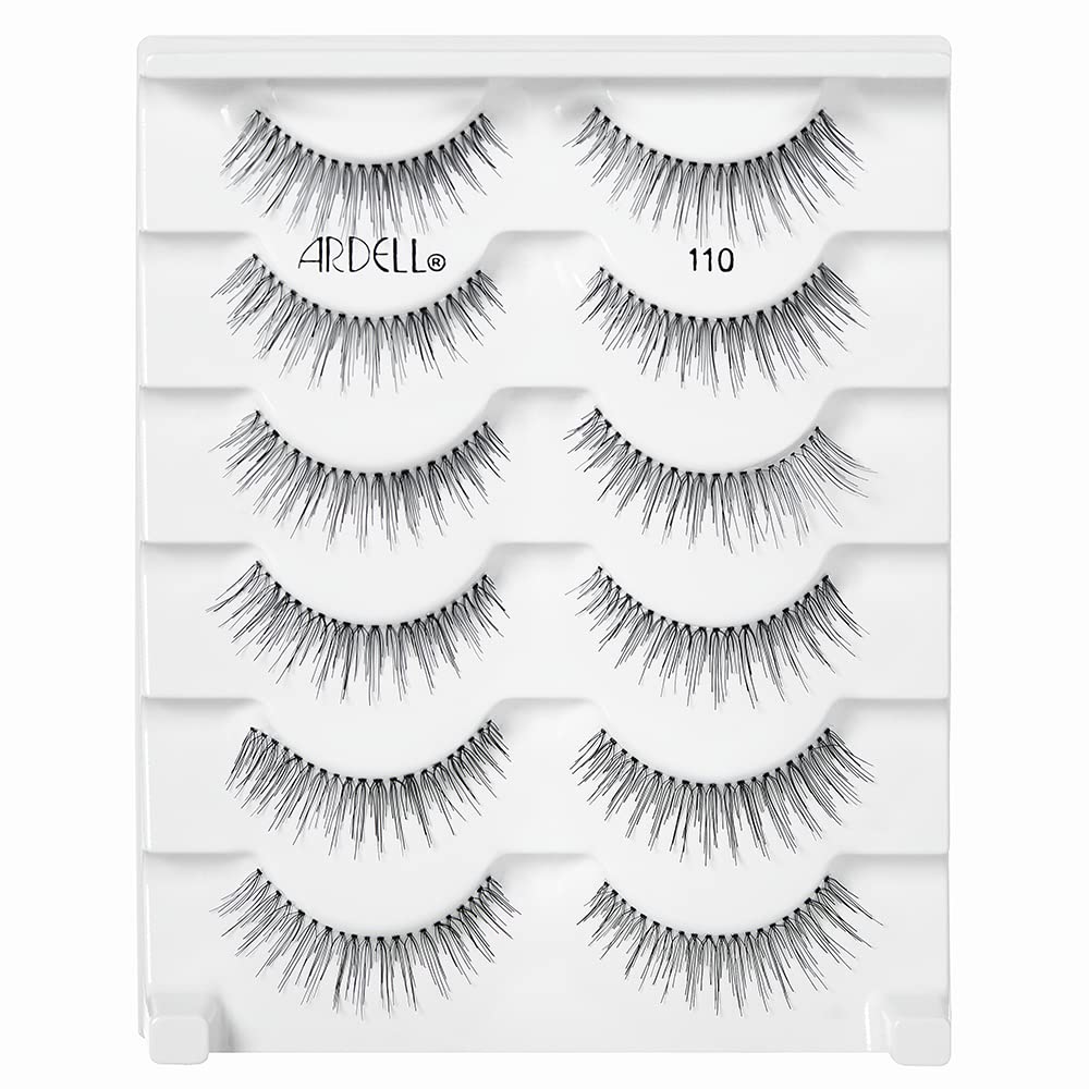 Ardell Natural 110: conjunto de 6 pares reutilizables para varios estilos.