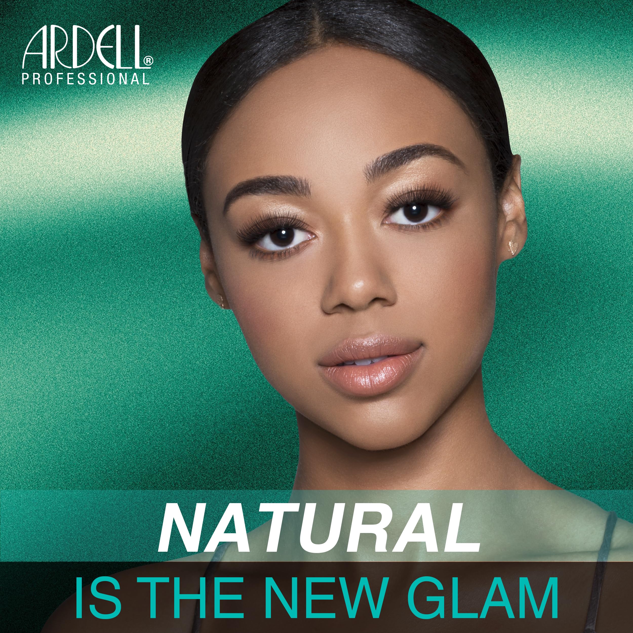 Ardell Natural Lashes 120 six-pair pack on card, reusable convenience.