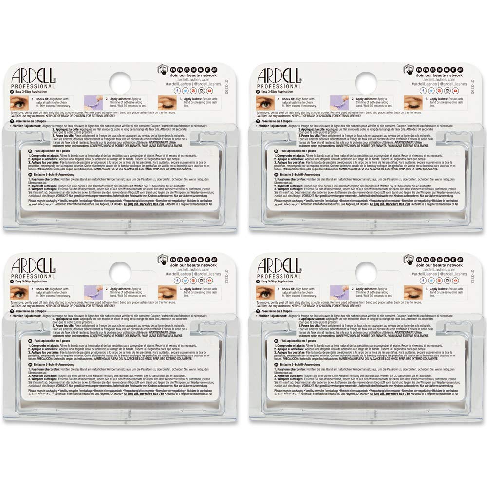 Ardell Natural Lashes 172 multi-layer curl creates a wider, brighter eye appearance.