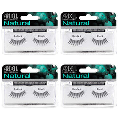 Ardell Natural Lashes Babies Black pack closeup for lightweight natural enhancement and everyday wear
