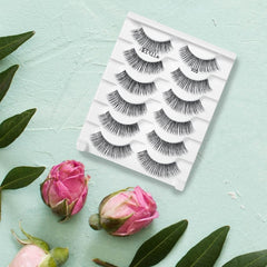 Ardell Natural 105 on-eye—natural-looking definition for everyday wear.